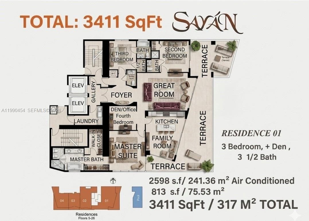 16275 Collins Ave ( Direct Ocean View ) XX01 photo 3