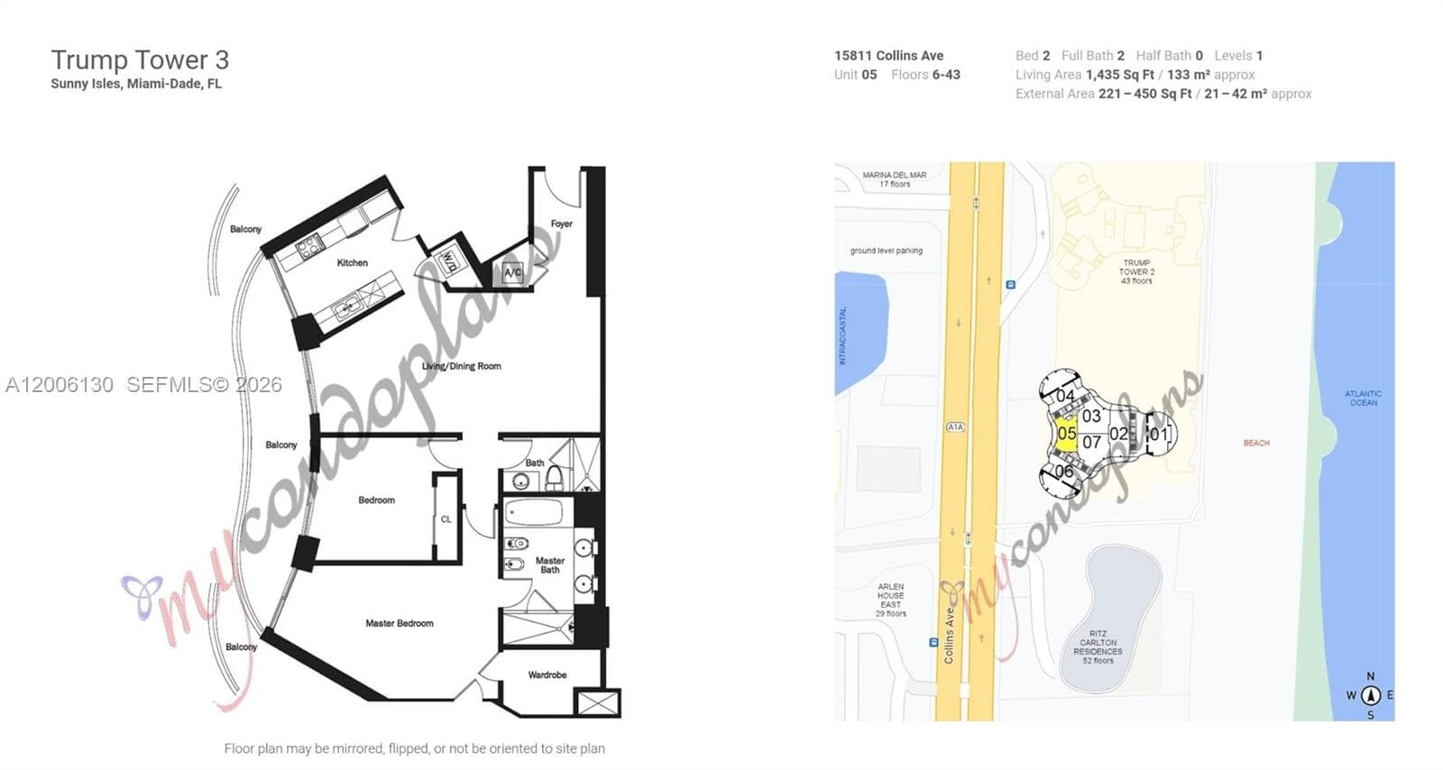 15811 Collins Ave 3805 photo 20