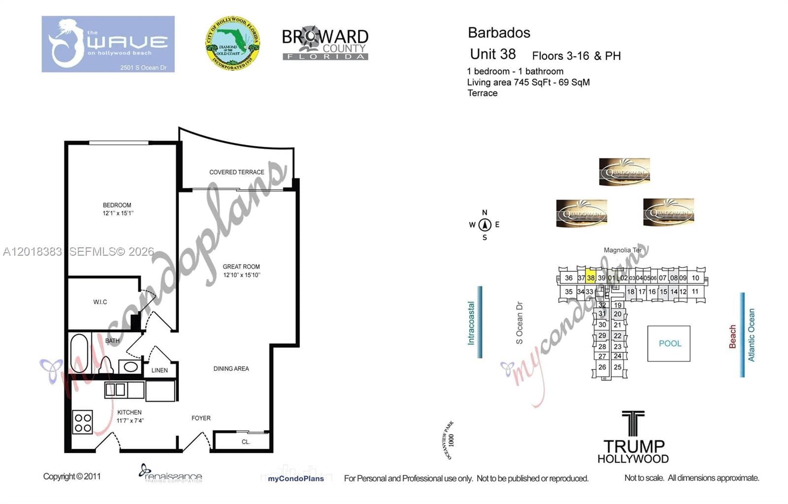 2501 Ocean Dr 838(AVAILABLE NOW) photo 23