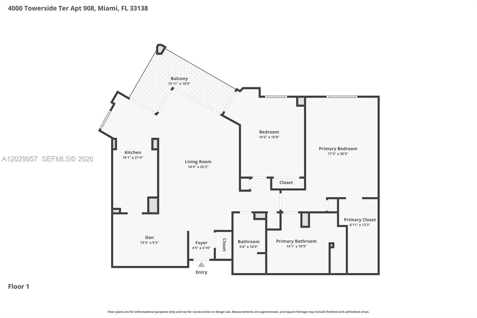 4000 Towerside Ter 908 photo 19