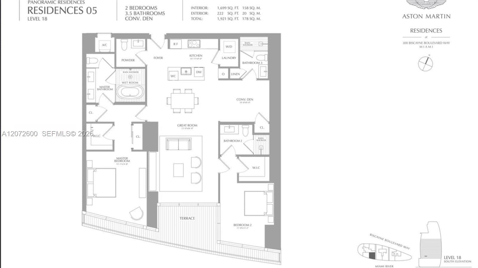 300 Biscayne Boulevard Way 1805W photo 16