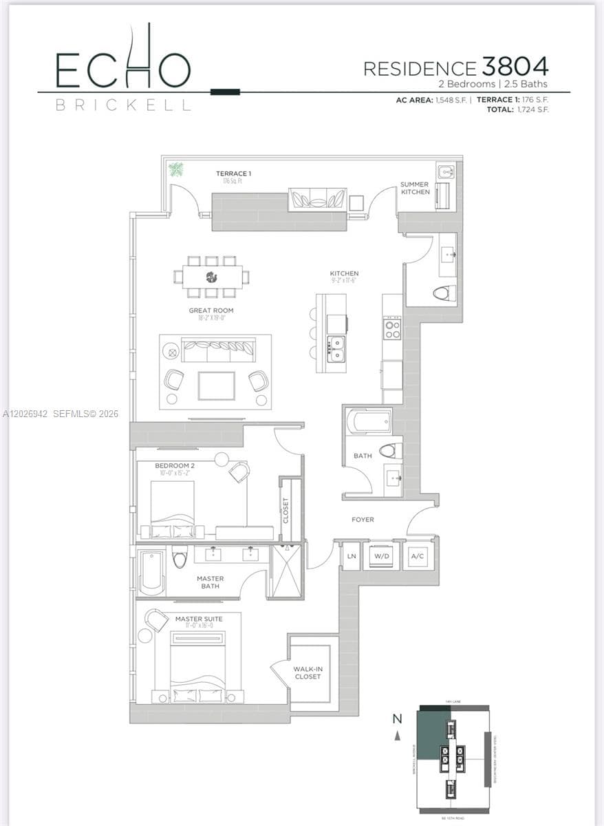 1451 Brickell Ave 3804 photo 3